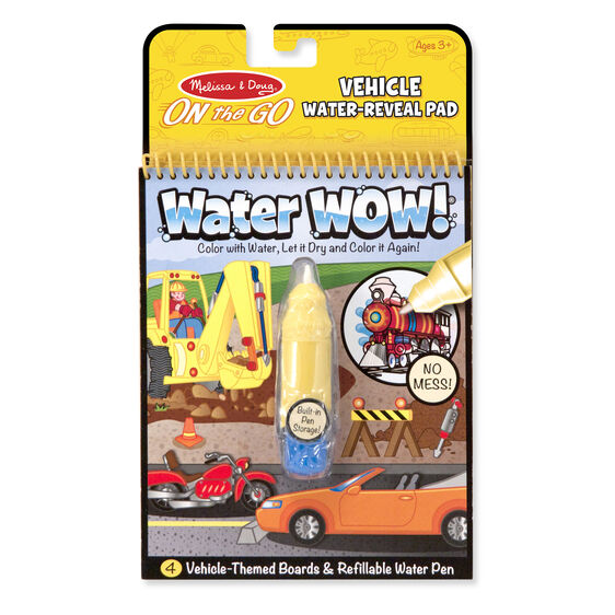 MELISSA & DOUG! Water Wow Vehicles